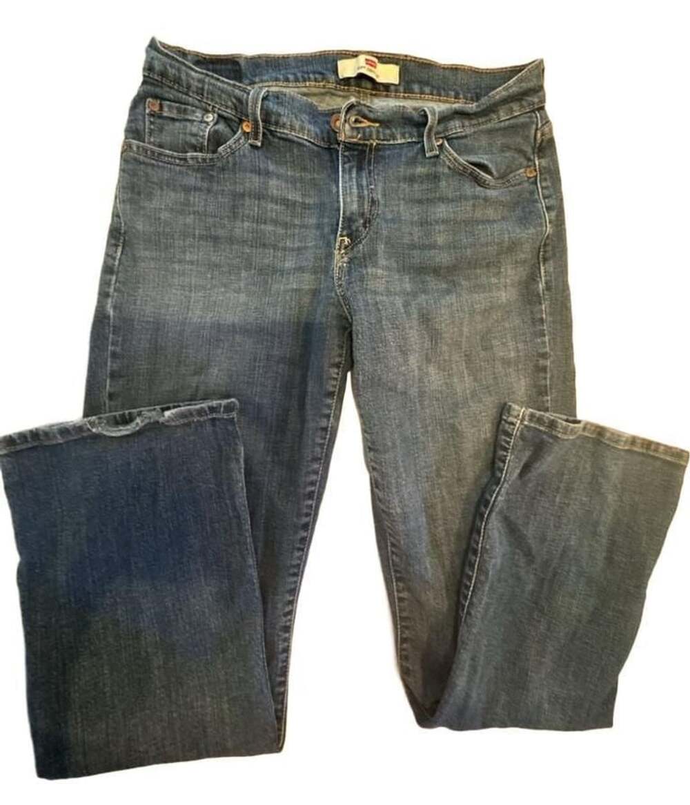 Levi's 529 Curvy Bootcut Medium Wash Denim Jeans Women's Size 12M